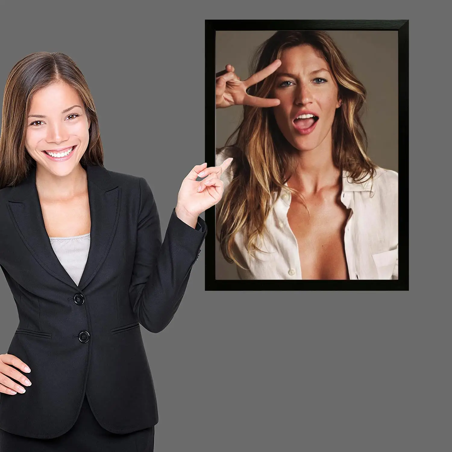 Художественный постер &quotСовременная семья&quot печать на холсте