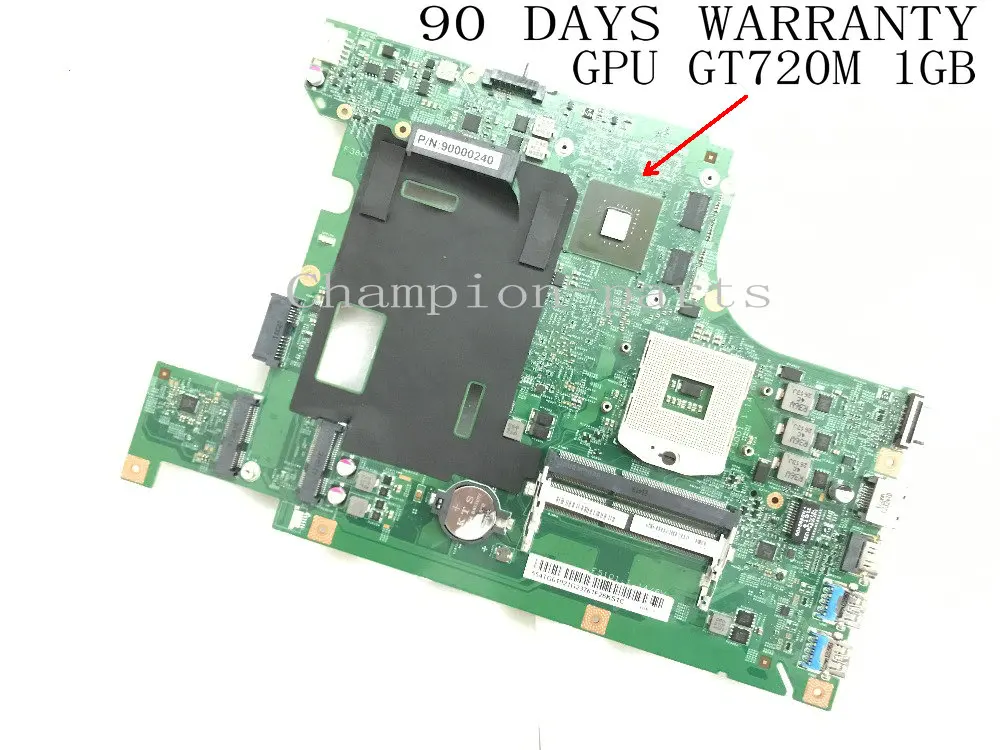 Быстрая доставка 48.4te1.011 материнская плата для LENOVO B590 B580 GPU GT720M 1 ГБ HM77 CORE I3 I5 I7 Pentium CPU