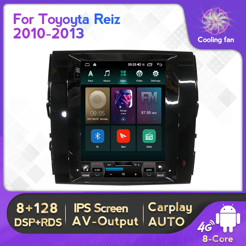 8G + 128G Android 11 автомобильный Аудио Видео плеер Автомобильный мультимедийный для