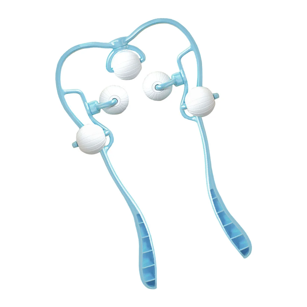 

Neck Roller Manual Cervical Muscle Tool Relaxhandheld Point Rollers Yoga Shoulder Sticktrigger Vertebra Arms Wheel Andleg Tissue