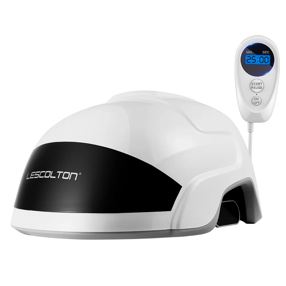 

Dropshipping Lescolton father's gift Hair Restore Laser Machine Device Lllt Diodes Irestore Low Level Laser Hair Growth Helmet