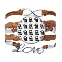 usa president person joseph colorful repeat bracelet love chain rope ornament wristband