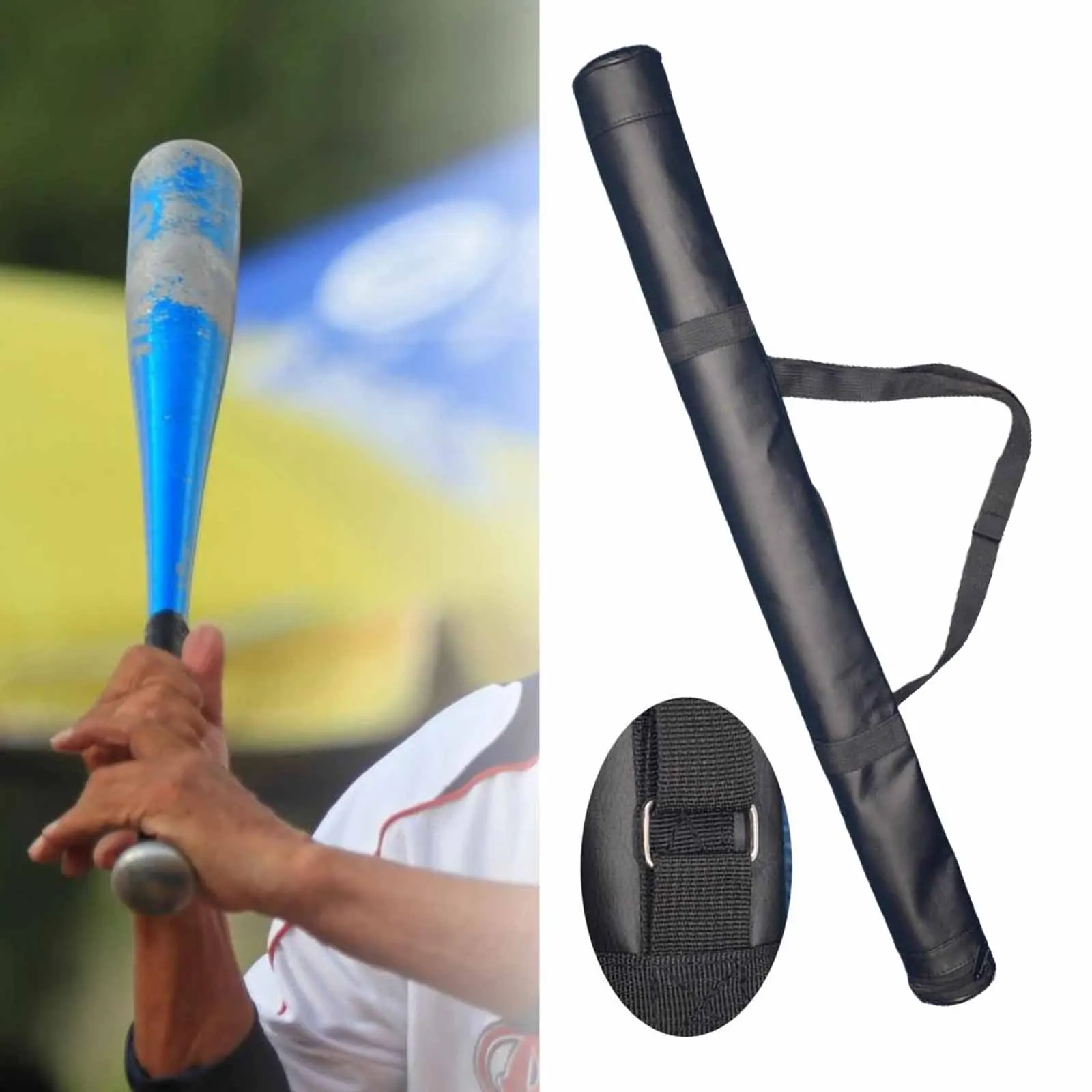 

Baseball Bat Stick Bag Bat Backpack Equipment Bags Stick Cover 28-30c Inch Baseball Backpack Leather Backpack Portable Dual-use