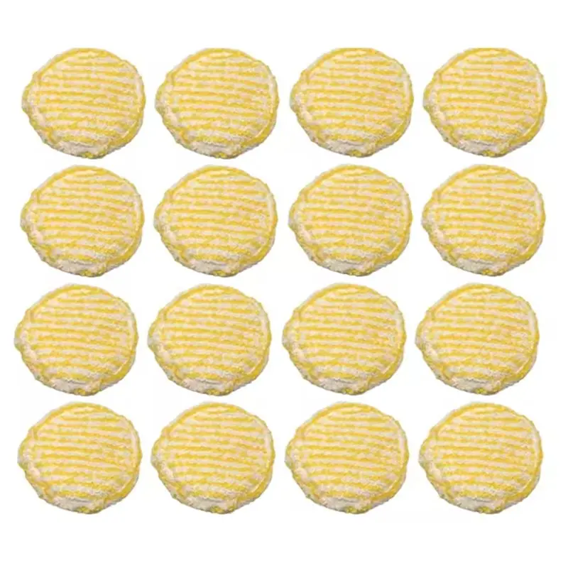 Фото Набор из 16 круглых насадок-щеток для пароочистителей Karcher SC1 SC2 SC3 SC4 SC5 CTK10 CTK20, запасные части для пароочистителей №1
