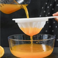 100200400 mesh kitchen ultra fine strainer home kitchen nylon mesh filter spoon for suitable for soymilk coffee milk yogurt