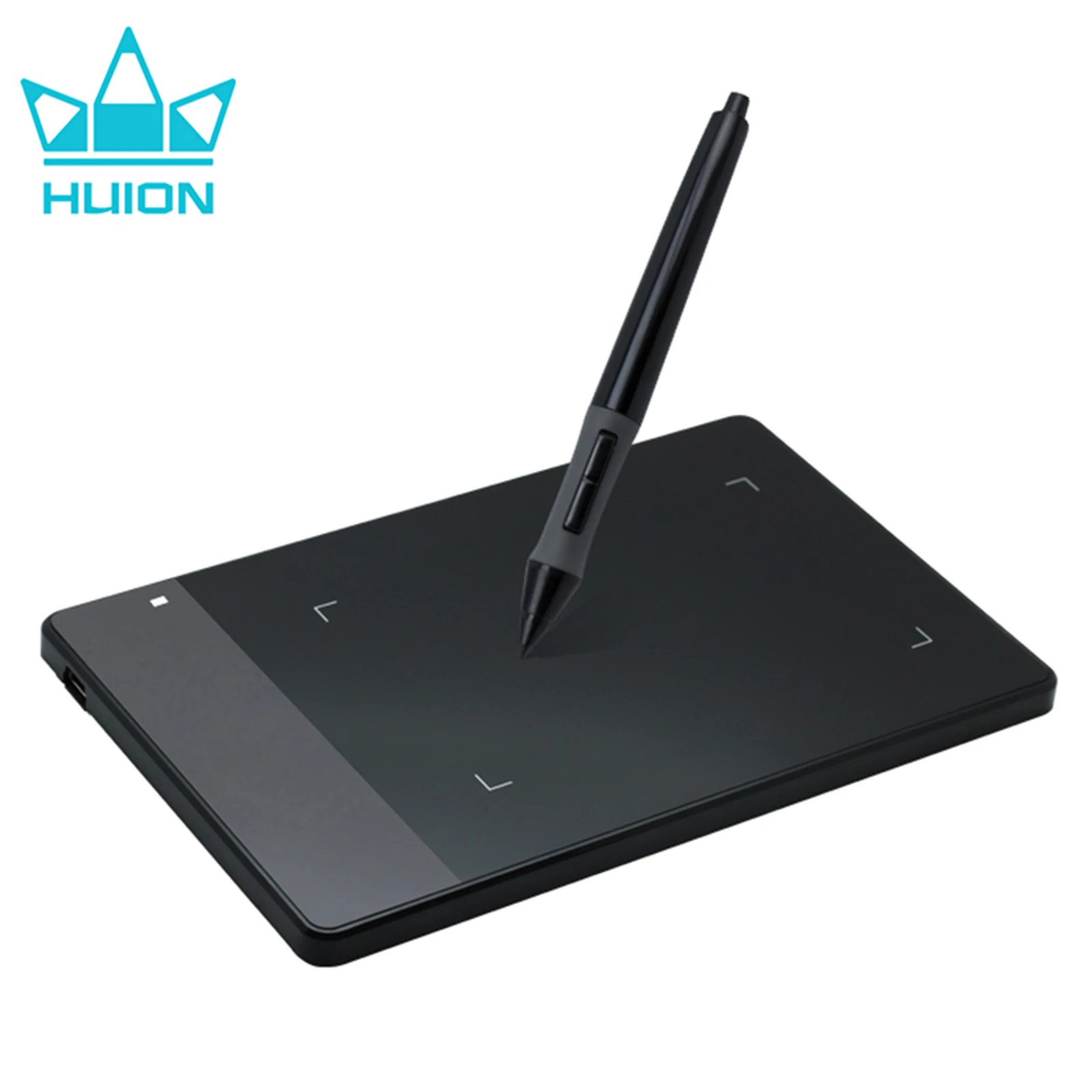 HUION 420 Graphics Drawing Tablet 4 Inch Signature Pad P68 Digital Stylus Pen Tablet Perfect for OSU Game, Gift for Children
