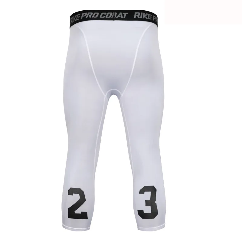 Новинка укороченные штаны для спортзала и бега мужские тренировочные эластичные