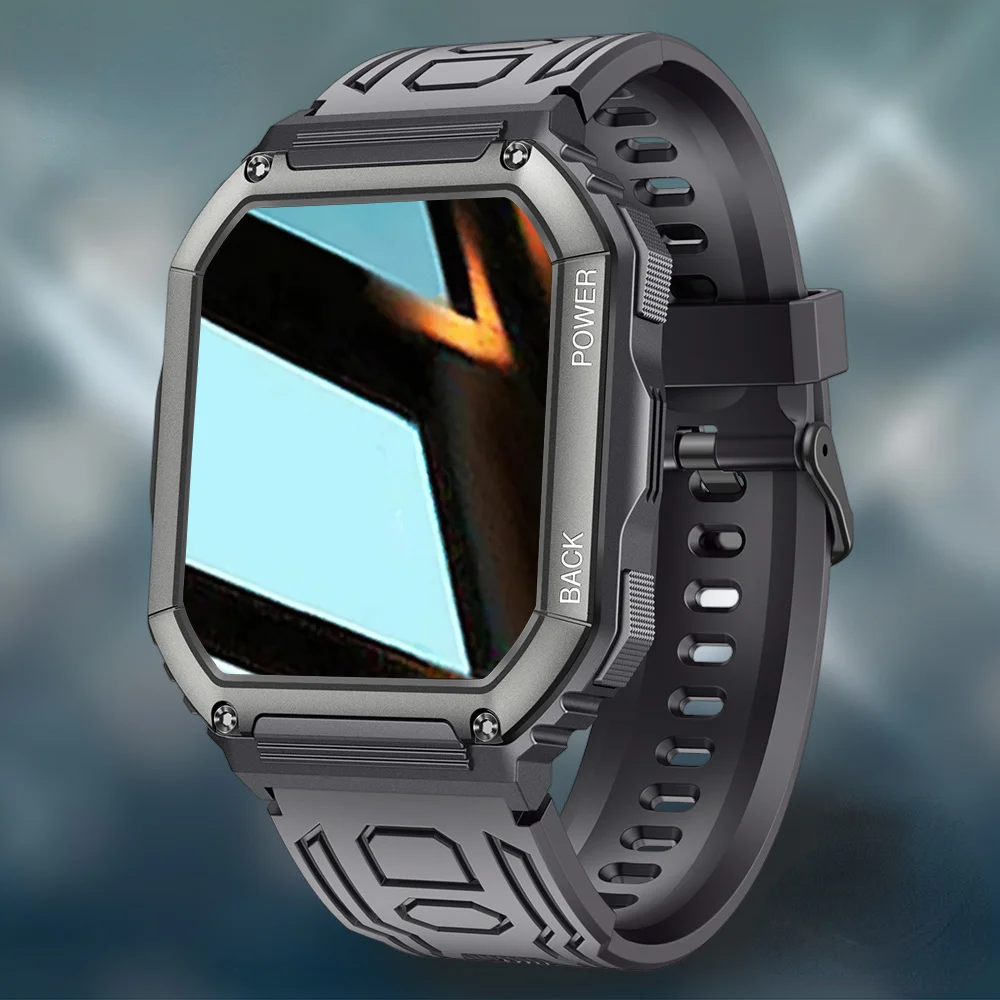 

2023New Smart Watch Men Big Battery Music Play Fitness Tracker Bluetooth Dial Call Sport Smartwatch for IOS Android Hot Sale