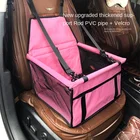 Сетчатая подвесная сумка для домашних питомцев, воздухопроницаемая Автомобильная подушка для путешествий и автомобиля, товары для питомцев