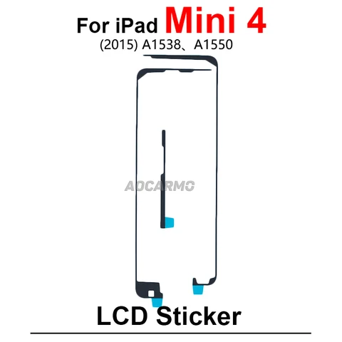 Для iPad Mini Series 2, 3, 4, 5, mini3, mini4, передняя клейкая лента для ЖК-дисплея, сменная клейкая лента A1490 A1600 A1550 A2125