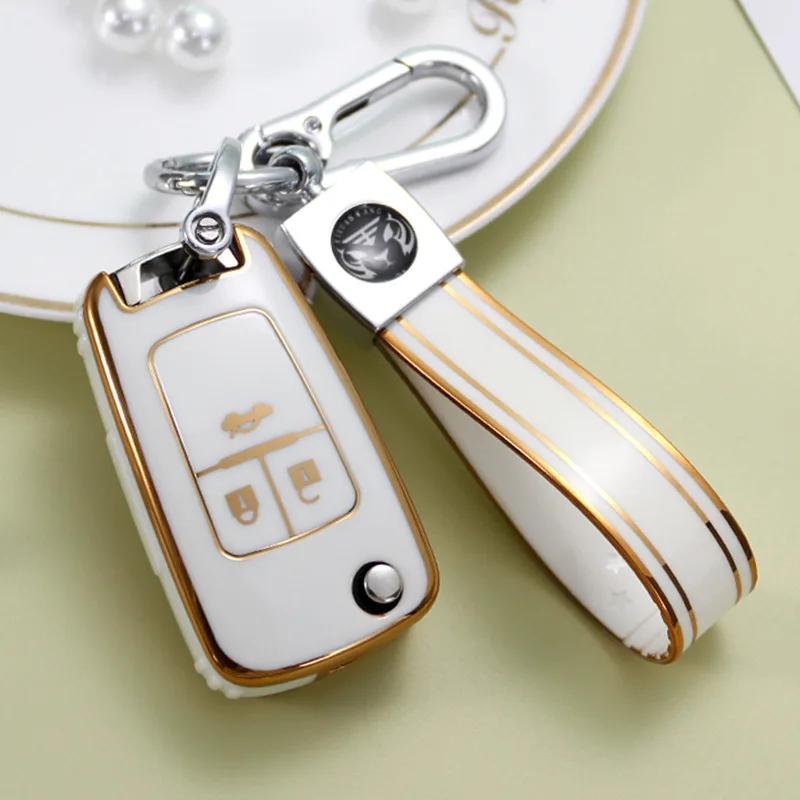 

Car Key Case Cover For Chevrolet Cruze Aveo Trax Sail Malibu Captiva For Opel Vauxhall Astra J Corsa Insignia Mokka Accessories