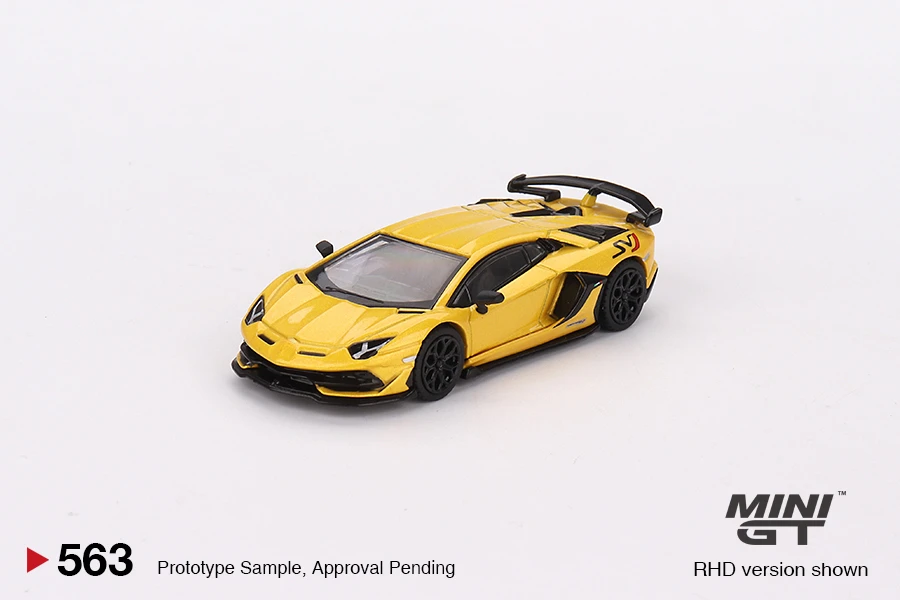

MINI GT 1:64 Aventador SVJ New Giallo Orion LHD Model CAR