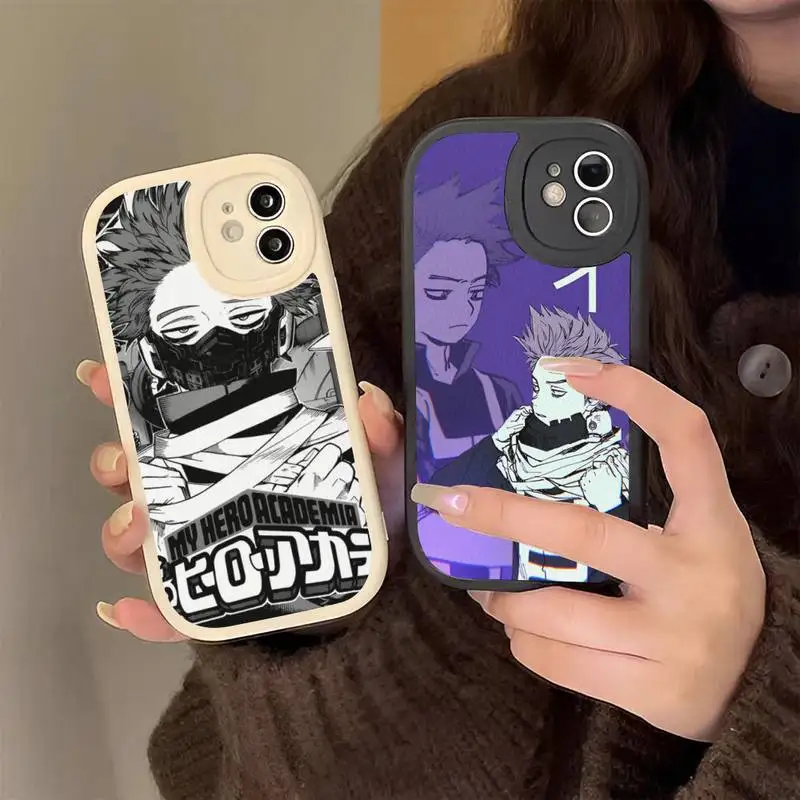 

Shinsou hitoshi Phone Case Hard Leather Phone Case For iPhone 14 13 12 Mini 11 14 Pro Max Xs X Xr 7 8 Plus