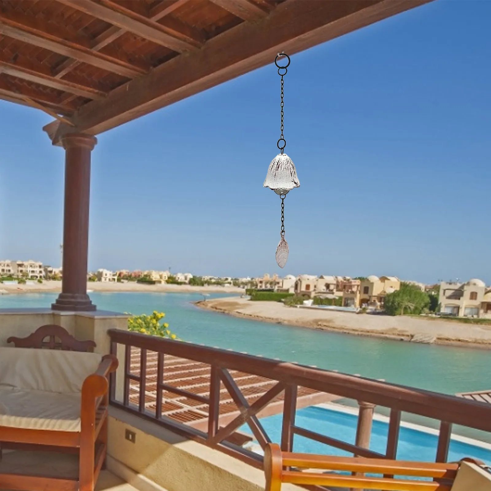 

Настроенные длинные ветряные колокольчики, садовые кастинги, ретро украшение, ветряные колокольчики для дома, ветер, удачи, дом в памяти, ве...