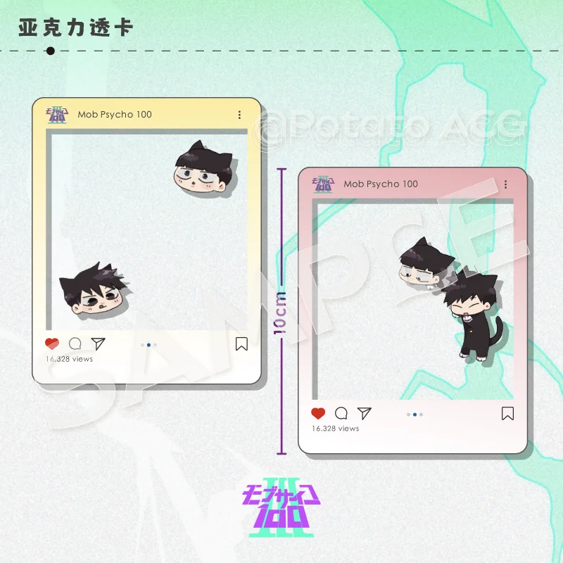 Аниме мобильный психоделик 100/Mobu Saiko HyakuONE Reigen Arataka Kageyama Shigeo Косплей акриловая