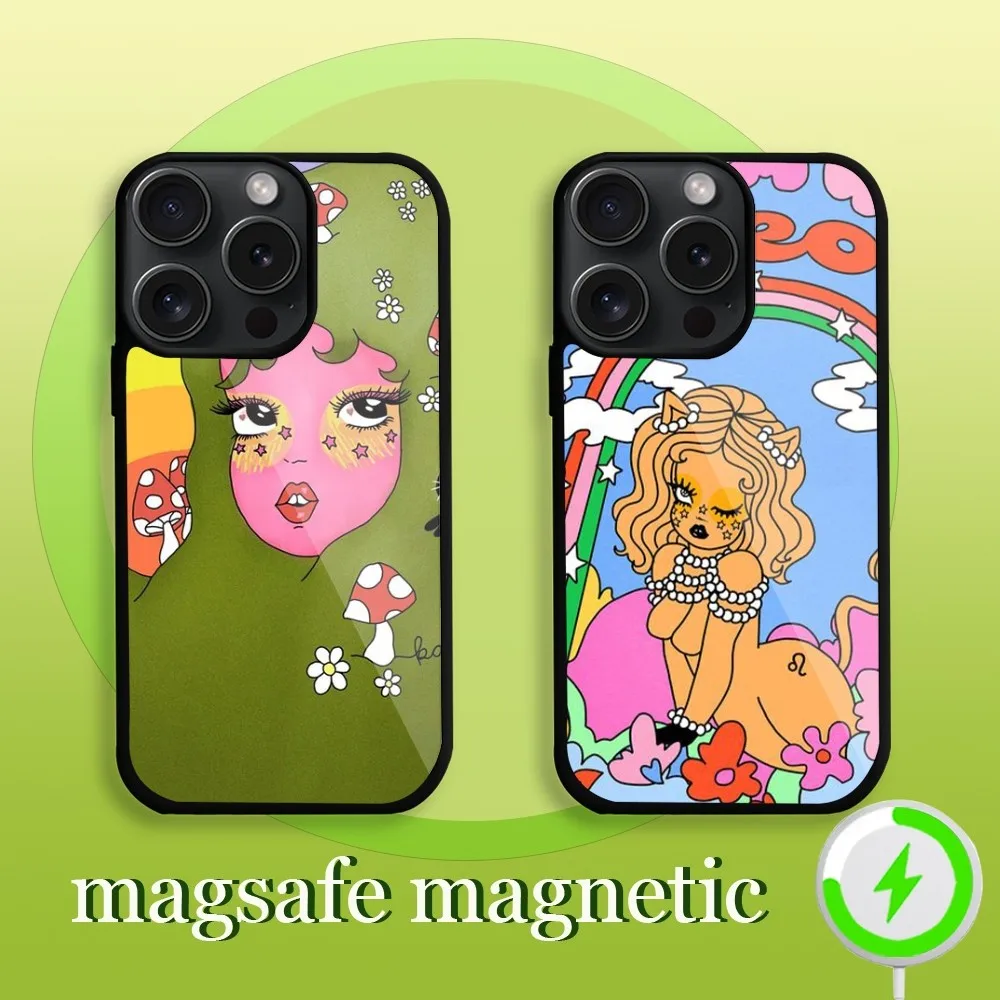 Чехол Valfre для телефона iPhone 11 12 13 14 15 Pro Maafe магнитный с беспроводной зарядкой Coverx Plus