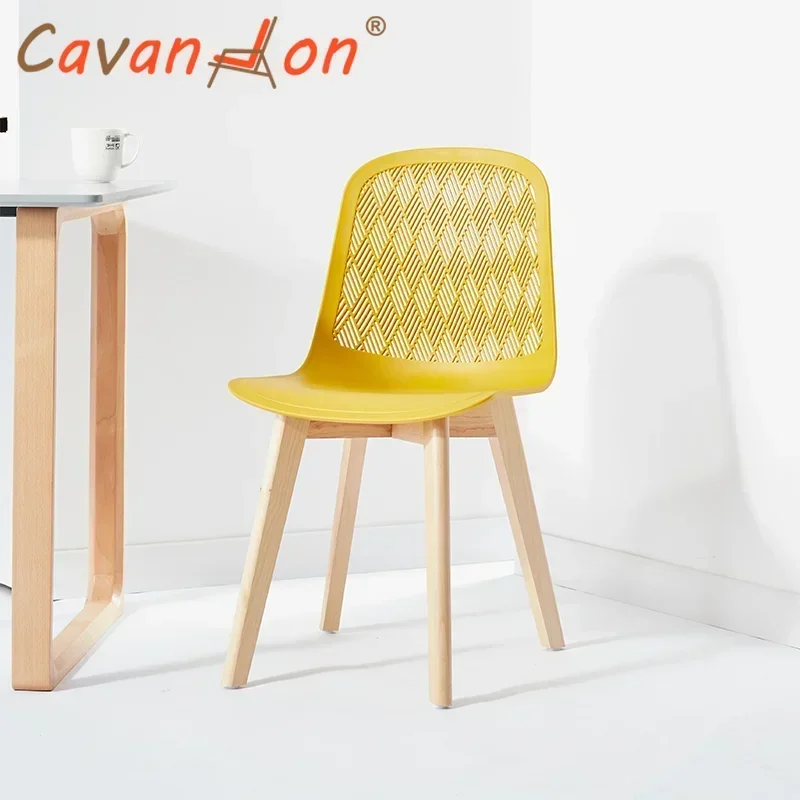 Деревянное обеденное кресло для помещений розовое акции современное кафе