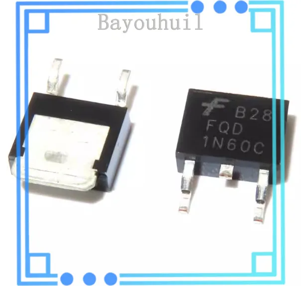 

10PCS Brand New Imported FQD1N60C TO-252 IC Chip