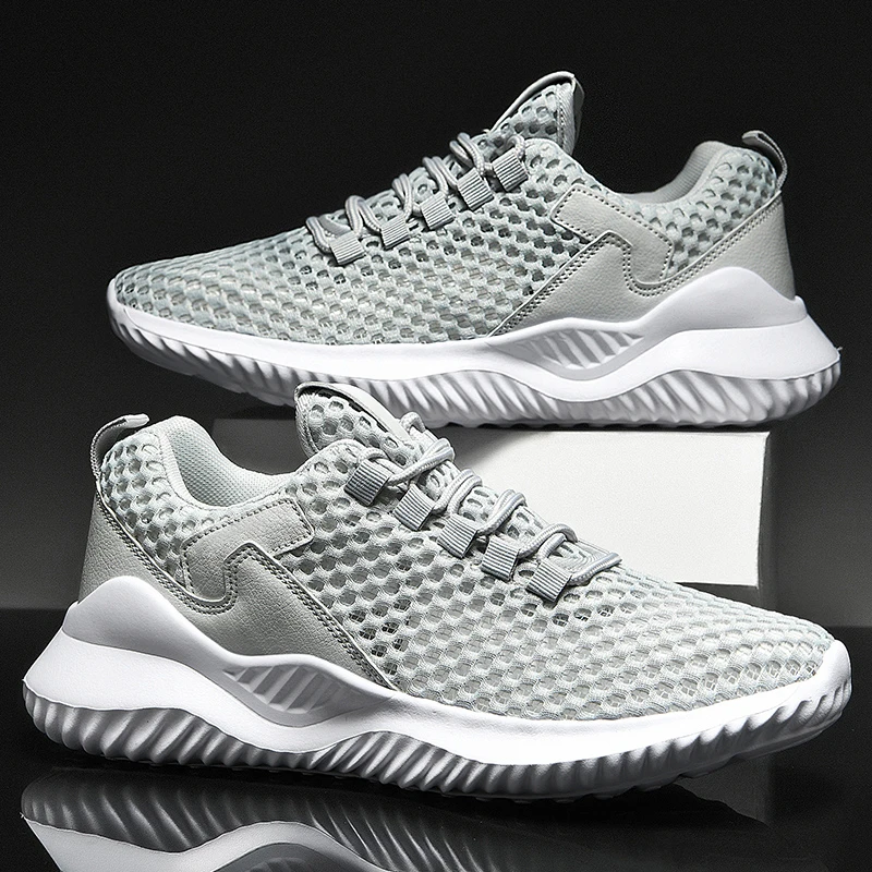 Casual Running Shoes for Men Summer 2023 Breathable Mesh Sports Sneakers Free Shipping Original Light Comfortable Footwear Male