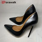 Туфли-лодочки на очень высоком каблуке 14 см, унисекс