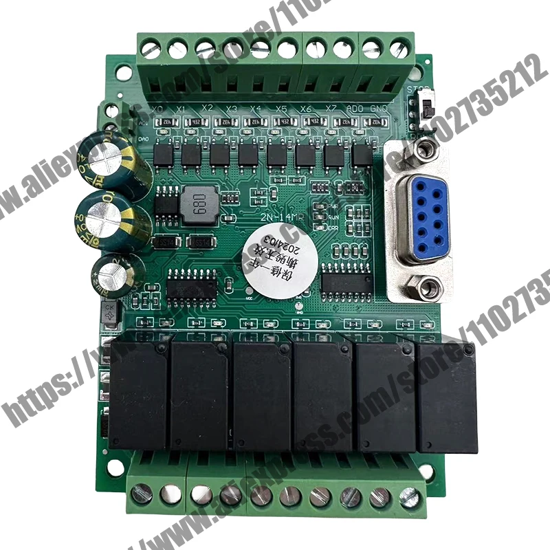 FX2N-14MR 14MT Плата промышленного управления ПЛК 8 входов 6 выходов реле/транзистор