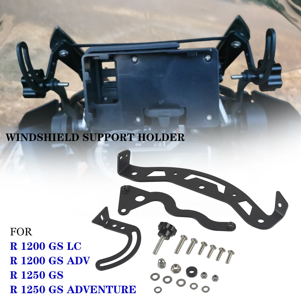 

Держатель для ветрового стекла GSA R1200 R1250, кронштейн для крепления ветрового стекла для BMW R1200 GS LC R1250GS R 1200GS Adventure ADV