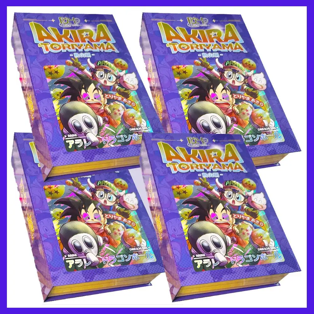 Оптовая продажа карты Dragon Ball Akira toriyama памятное издание Super Saiyan Son Goku блестящие SSP