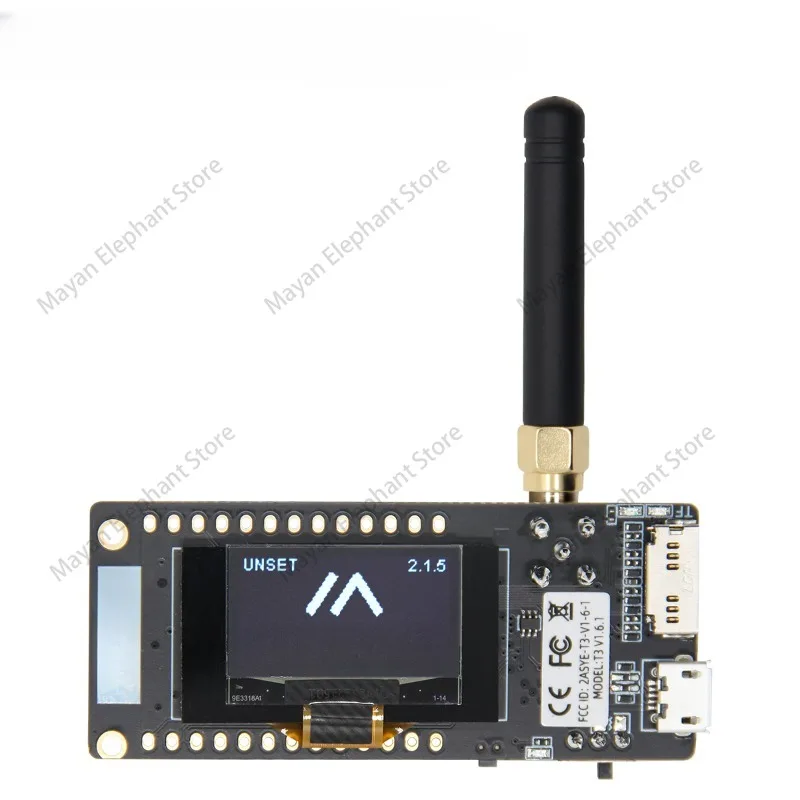 LILYGO ® Плата разработки TTGO Meshtastic LoRa32 ESP32 LoRa SX1276 SX1278 Модуль 433/868/915 МГц 0 96 дюйма OLED Low