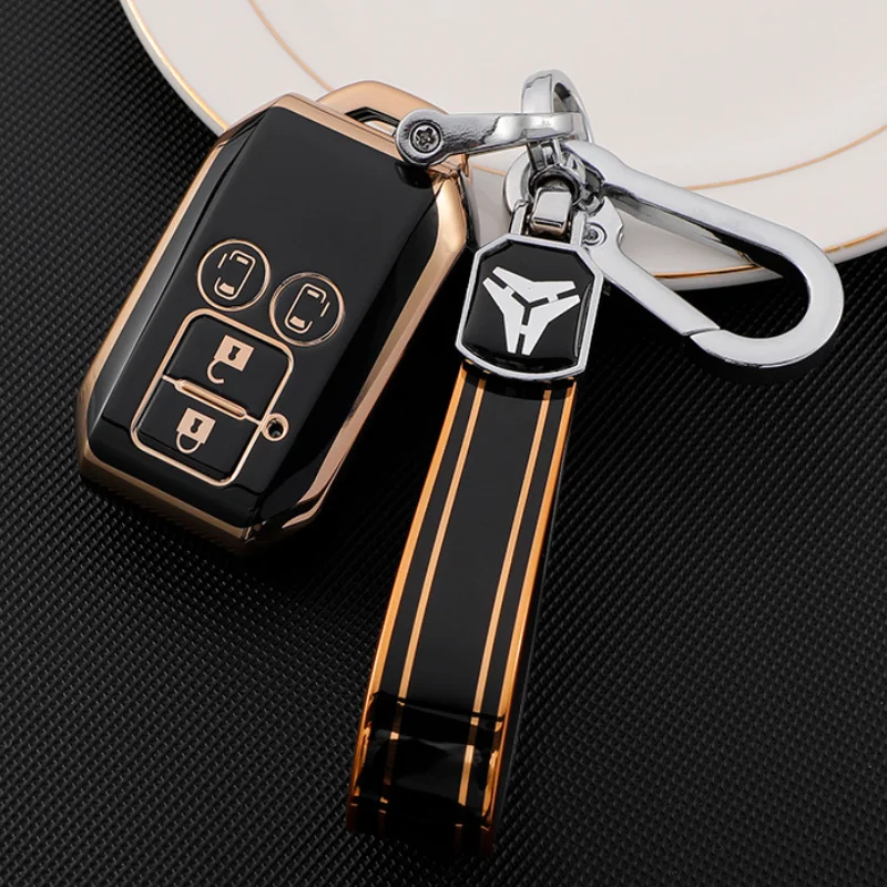 Для Suzuki Spacia MK53S Jimny Sierra Swift Wagon Interio TPU Автомобильный Брелок-Обложка Брелок дистанционная Защита Корпус брелок аксессуары
