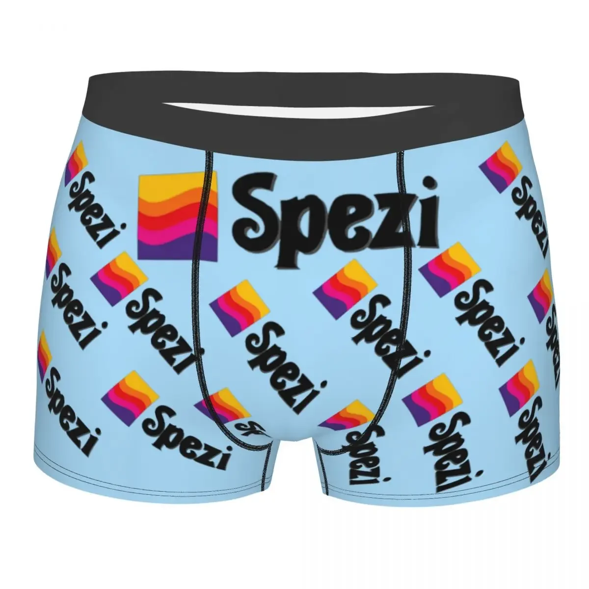 Трусы-боксеры PaulanerSpezi мужские винтажные дышащие трусы с принтом пивные напитки