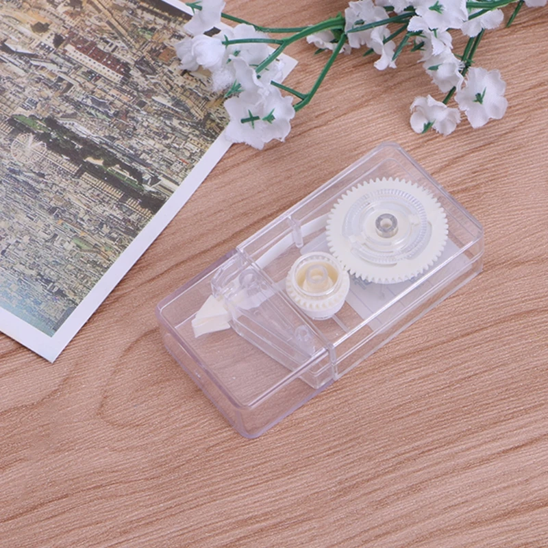 Быстросохнущая корректирующая лента простой стиль ролик белая легкость