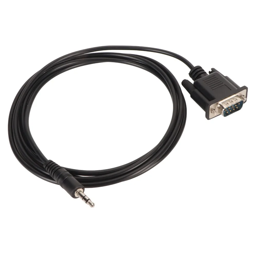 Фото 9-контактный разъем DB9 (папа) на разъем DC3.5mm (папа), кабель Plug and Play, износостойкий, для преобразования RS232 в 1/8 дюйма, 1.8м / 5.9 футов №5