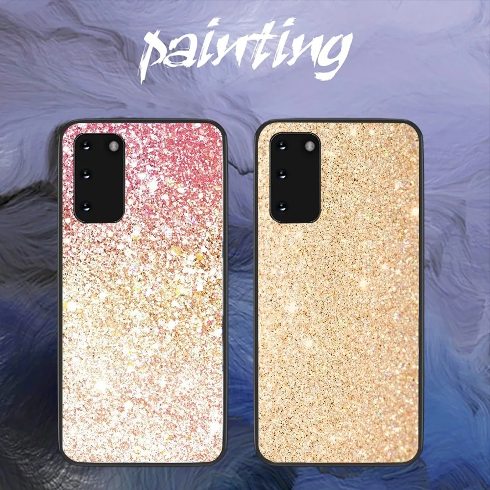 

Shiny Glitter Phone Case For Samsung S 9 10 20 21 22 23 30 23plus Lite Ultra FE S10lite Fundas