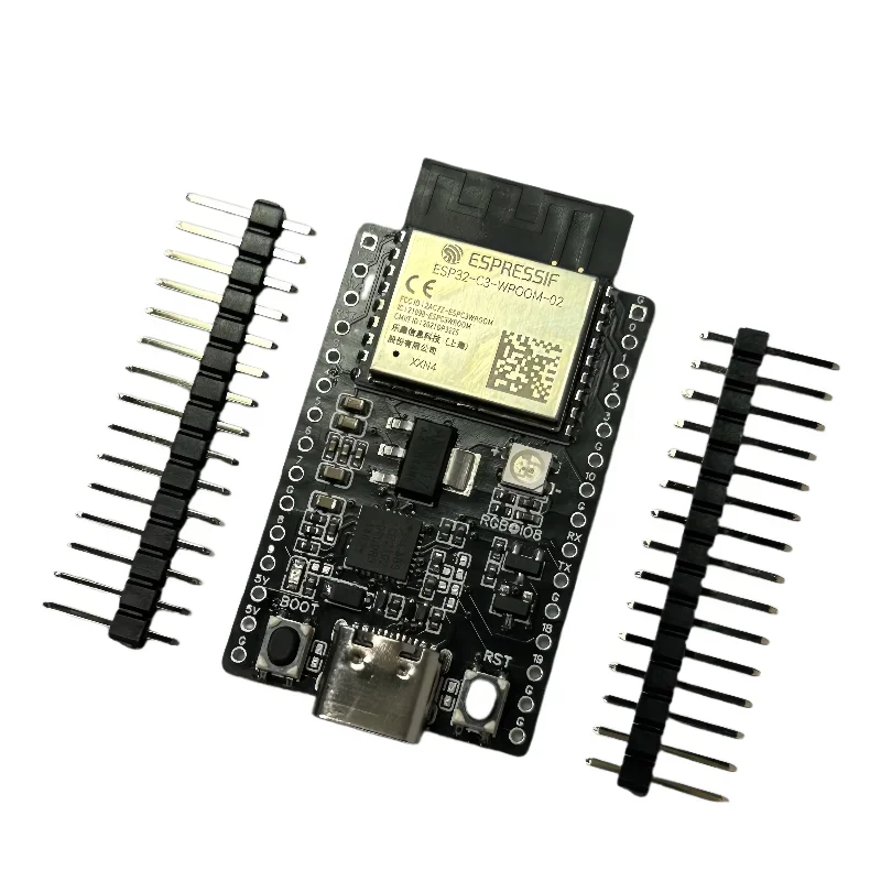 Фото Плата разработки ESP32-C3-WROOM-02 или 02U ESP32-C3-DevKitC-02U 02, беспроводной модуль WiFi Ble, используемый по Type-C №2