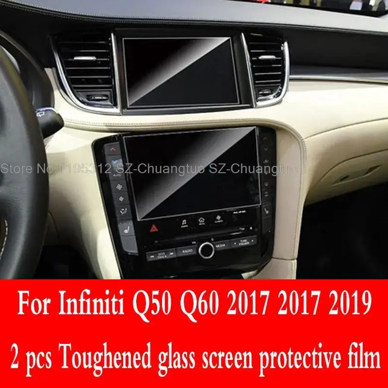 Пленка для защиты экрана из закаленного стекла Infiniti Q50 Q60 Автомобильная