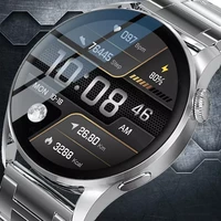 2021 new ecgppg smart watch men wireless charging ip68 waterproof luxurious ladies smartwatch for huawei watches support hebrew