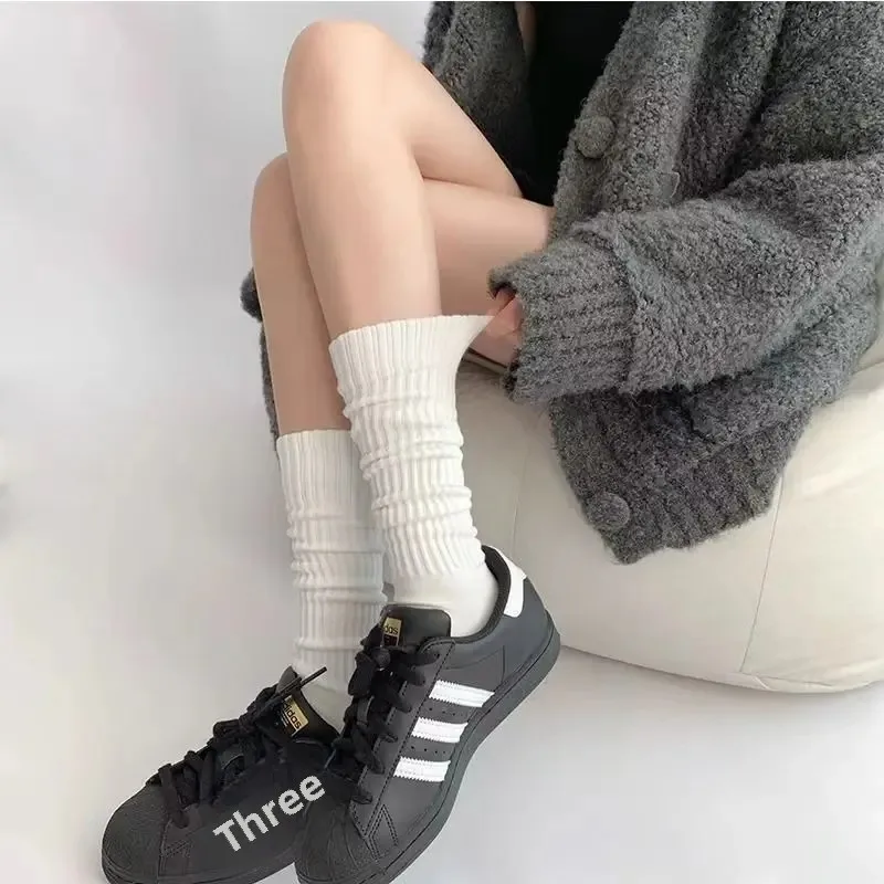 Вязаные осенние леггинсы для похудения в американском стиле серые женские чулки