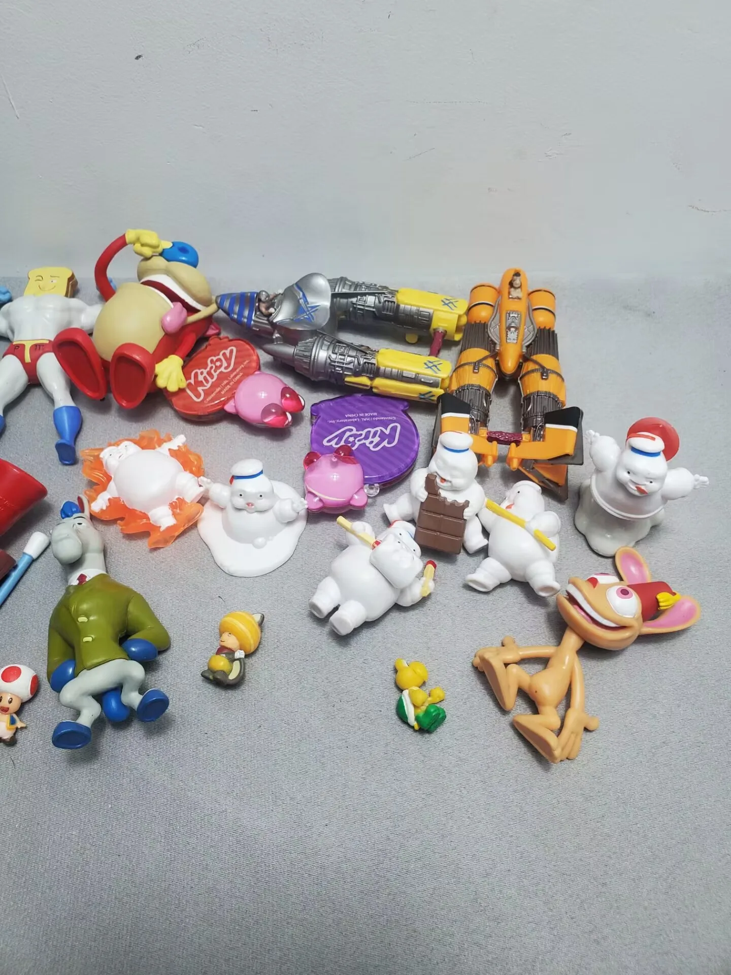 20pcs kawaii Hot Anime cartoon figure car model baby kids toys diversity cheap save worries gifts