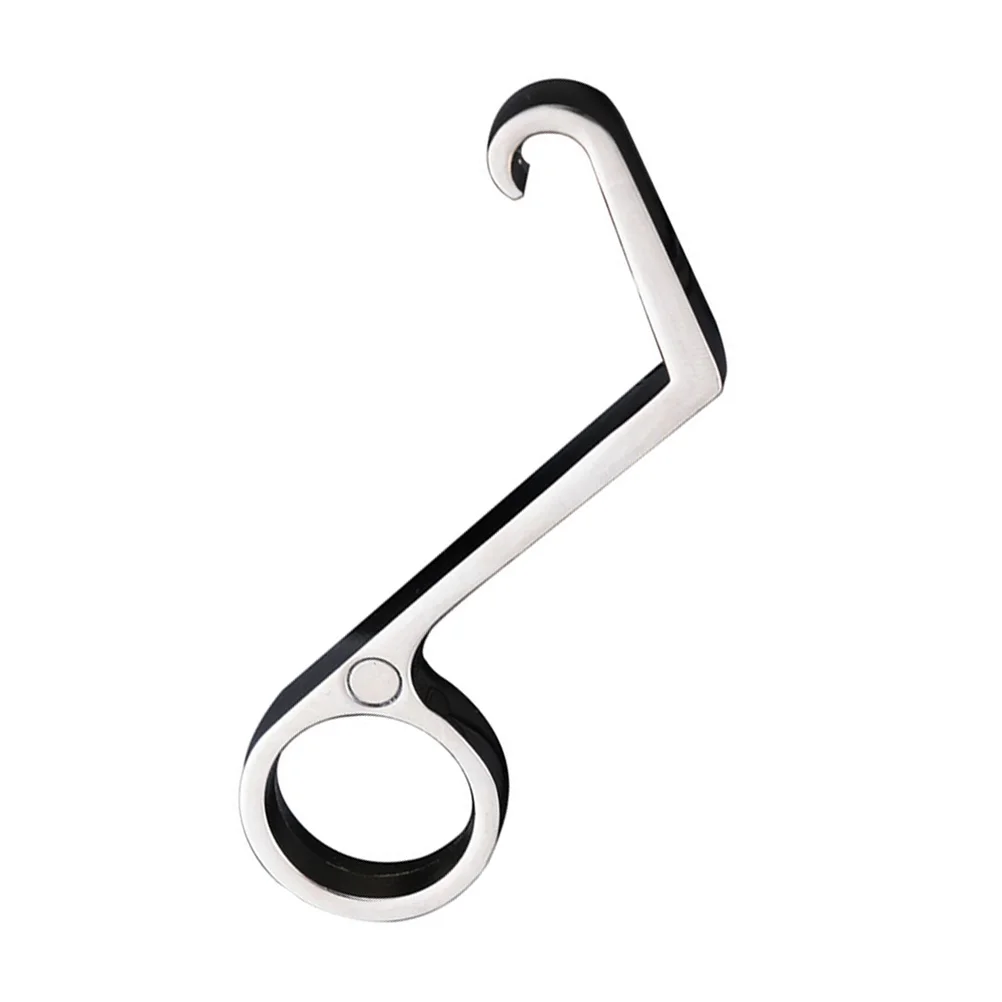 

1 pc Manual Beer Bottle Opener Heavy Duty Manual Opener One- Handed Bottle Opener Magnetic Bottle Openers Metal Beer Opener