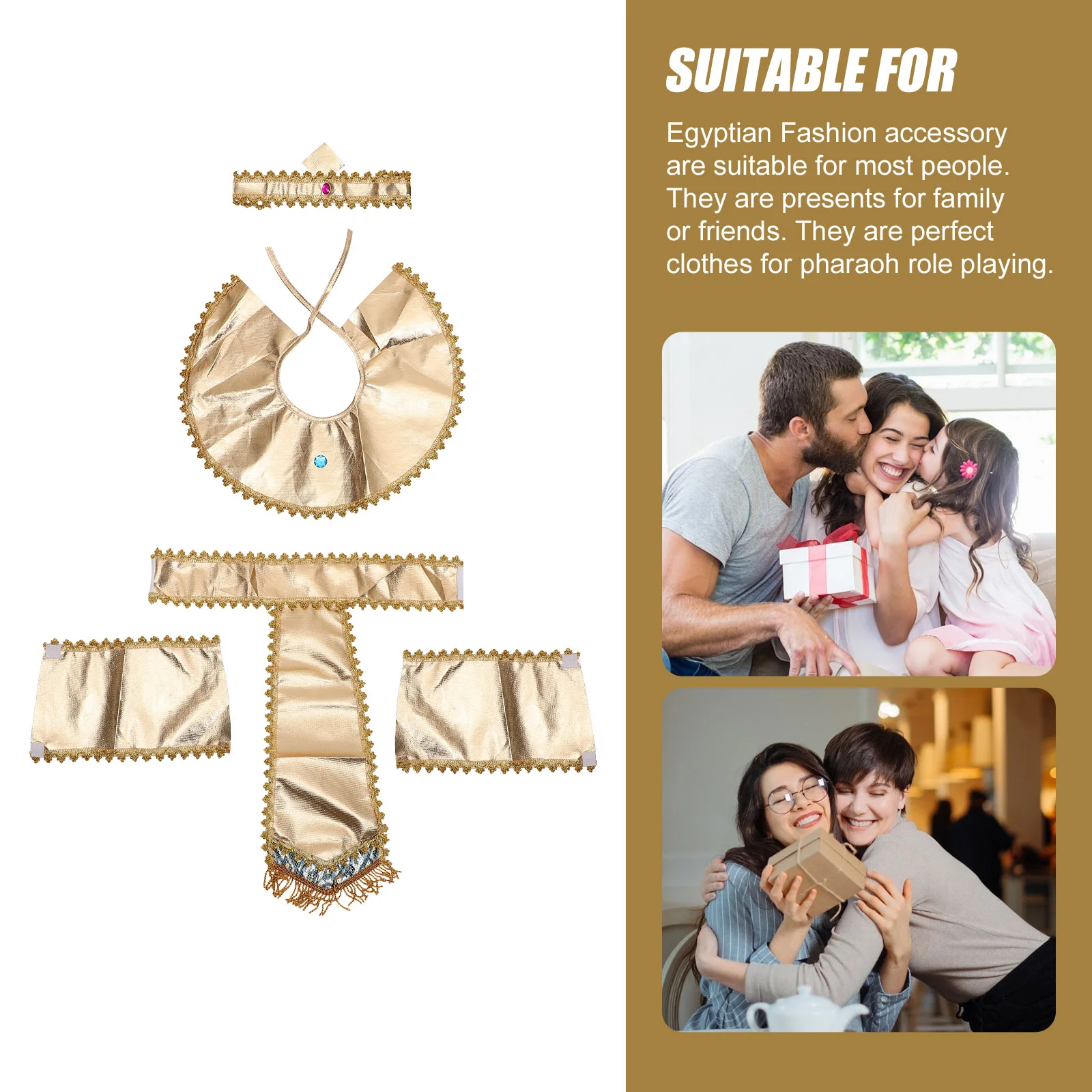 Аксессуары для костюма фараона египетский косплей пояс взрослых и мальчиков