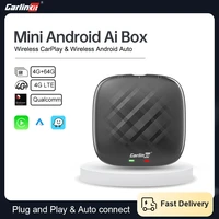 carlinkit carplay wireless android auto youtube netflix dual bluetooth gps built in 4g lte smart car multimedia ai box
