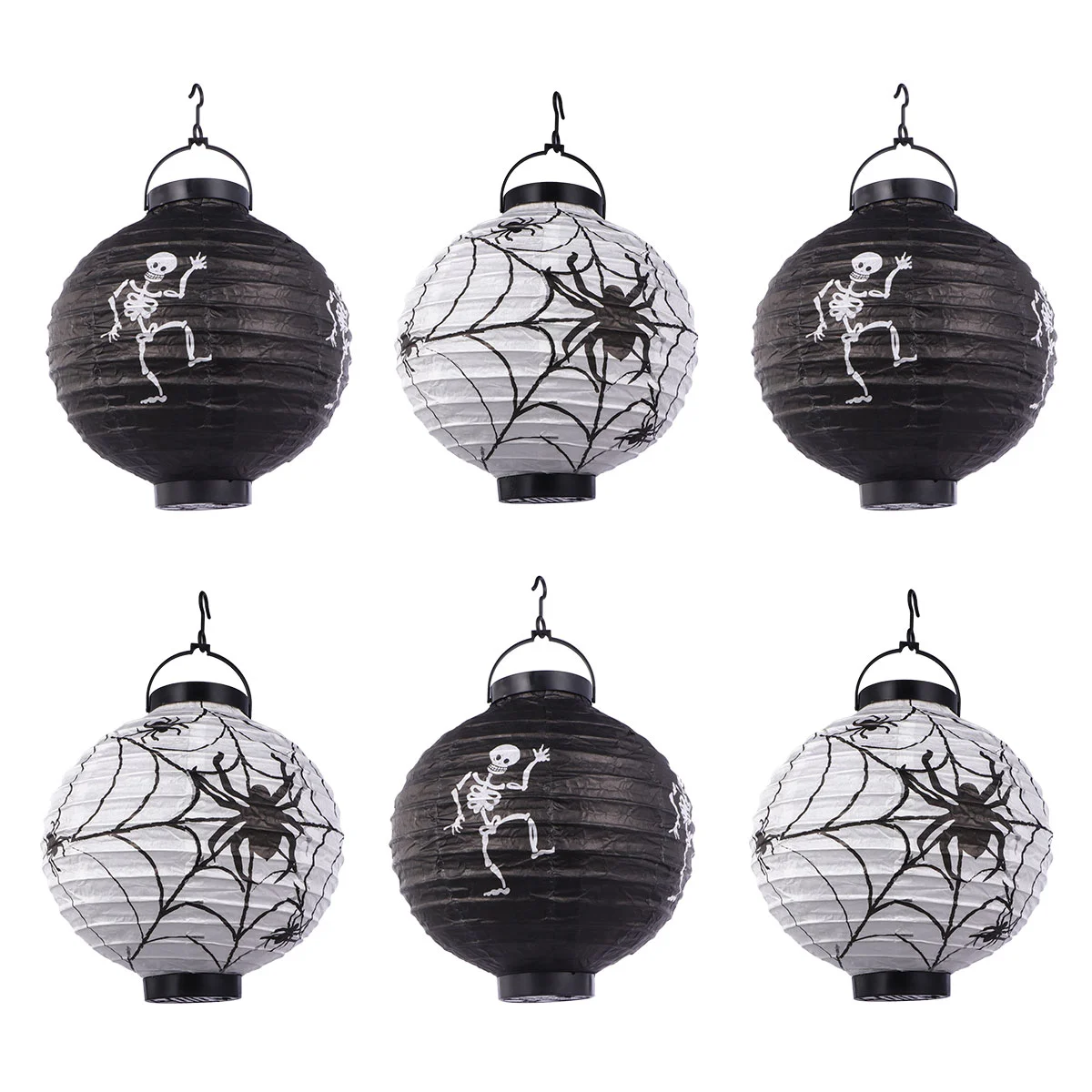 

6pcs Hanging Lamp Shiner Lanterns Lanterns for Garden
