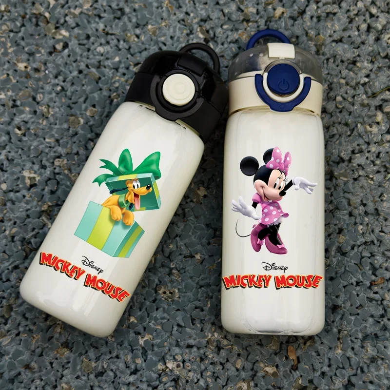 400 мл Микки Маус мультфильм маленькая емкость пластиковая чашка для воды