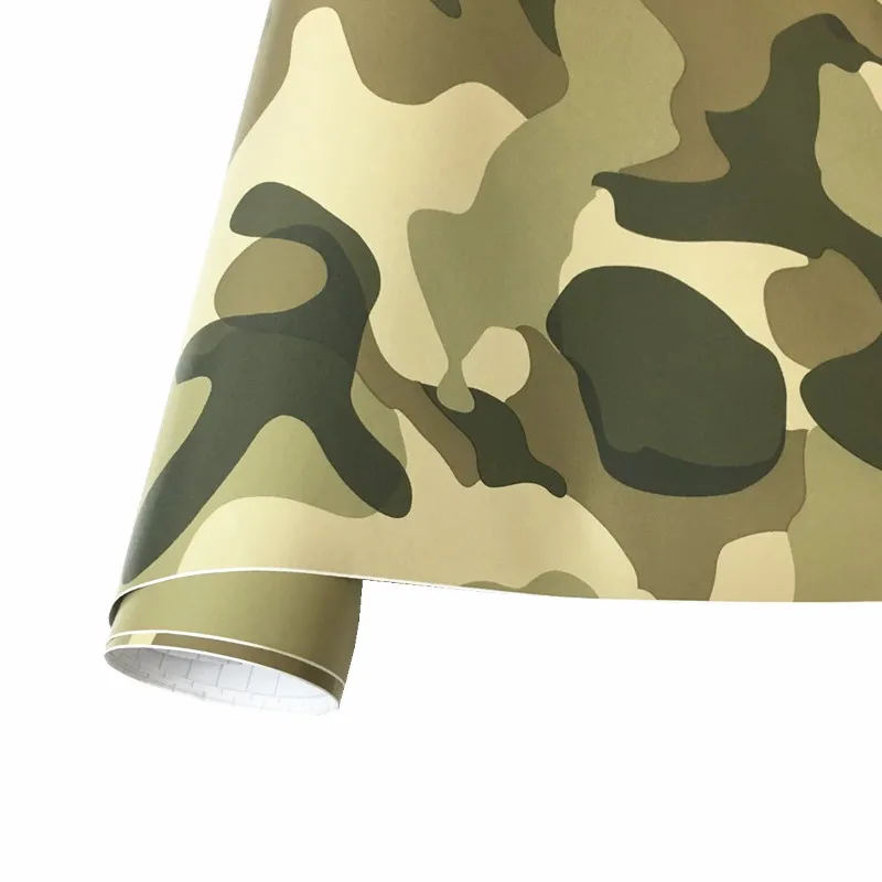 

152x30cm Camouflage Vinyl PVC Auto Aufkleber Wrap Film Digital Woodland Army Military Grün Camo Wüste Aufkleber Für auto Motorra