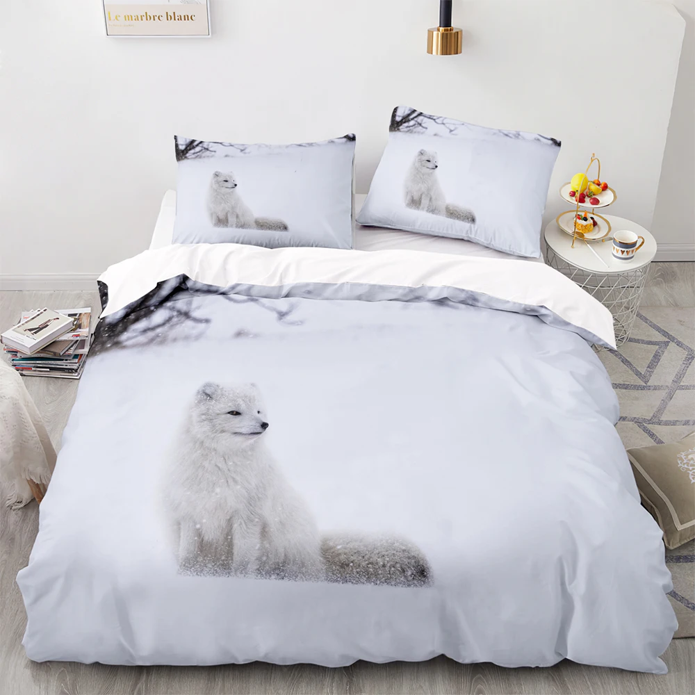 Набор постельного белья в акварельном стиле с изображением совы горячая