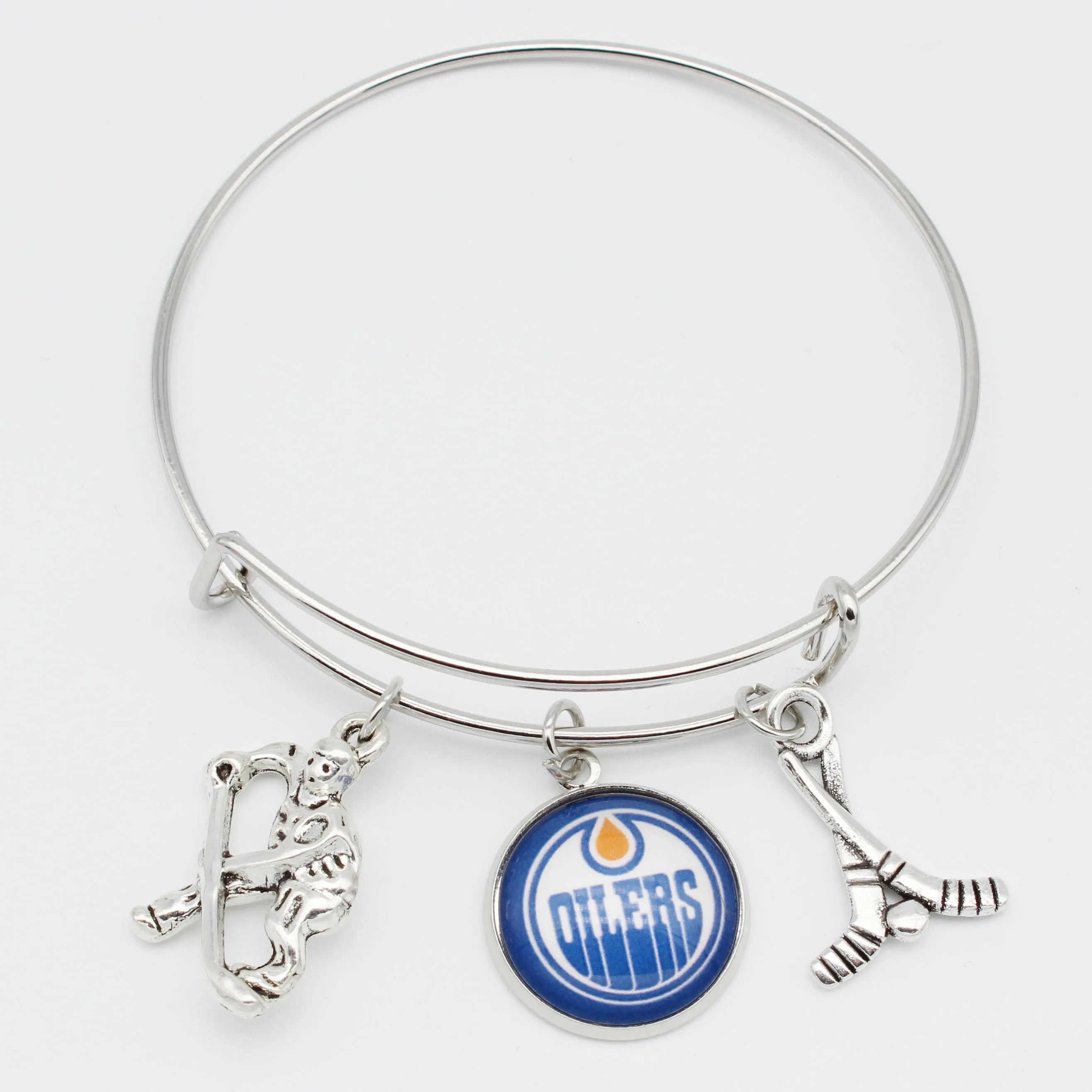 

Charms DIY Bracelet US Ice Hockey Team Western Conference Northwest Division Edmonton Dangle DIY Sports Jewelry Accessories