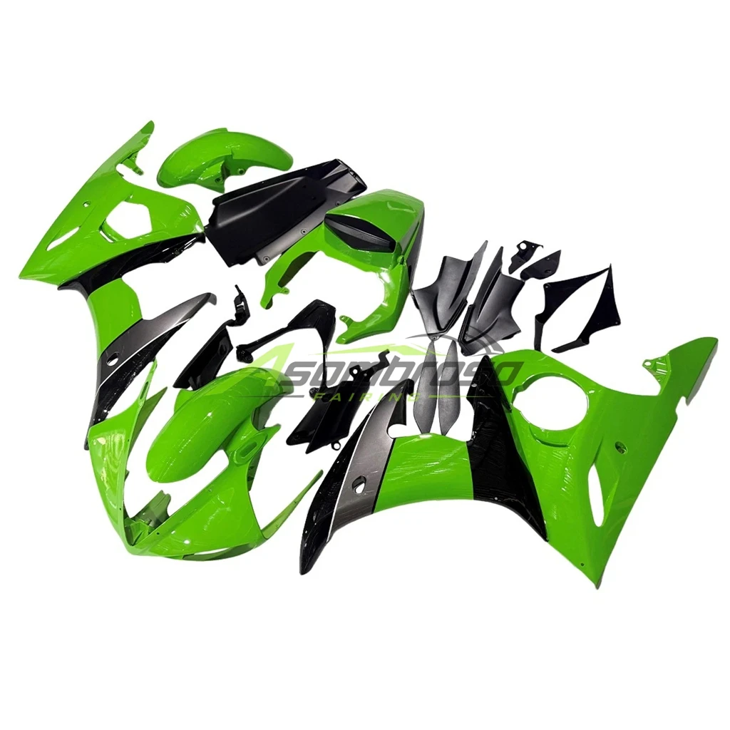 Комплект пластиковых панелей кузова из АБС-пластика для YAMAHA YZF-R6 2003-2005, сменные литые обтекатели с эффектом кованого карбона (art.: 3920dbdd9fe6b) - 3920dbdd9fe6b