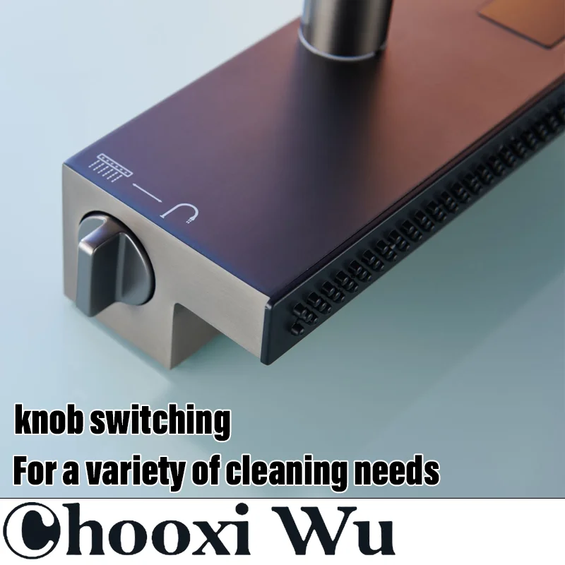 Многофункциональный кухонный кран CHOOXIWU с поворотным выдвижным распылителем и