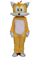 new furry tails prower from fox mascot costume ads cartoon fancy cosplay party game dress anime parade advertising outfits
