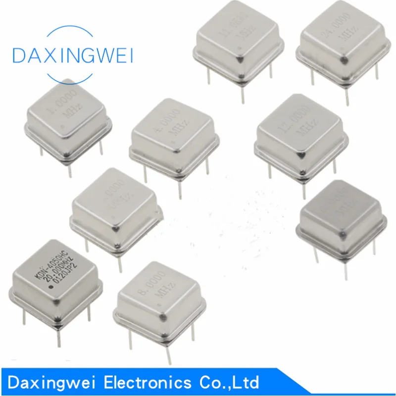 

5 шт., 1 МГц 2 МГц 4 МГц 6 МГц 8 МГц 10 МГц 12 МГц 20 МГц 25 МГц 40 МГц